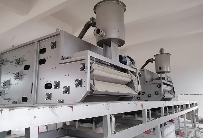 脫水間-帶式壓濾機(jī)